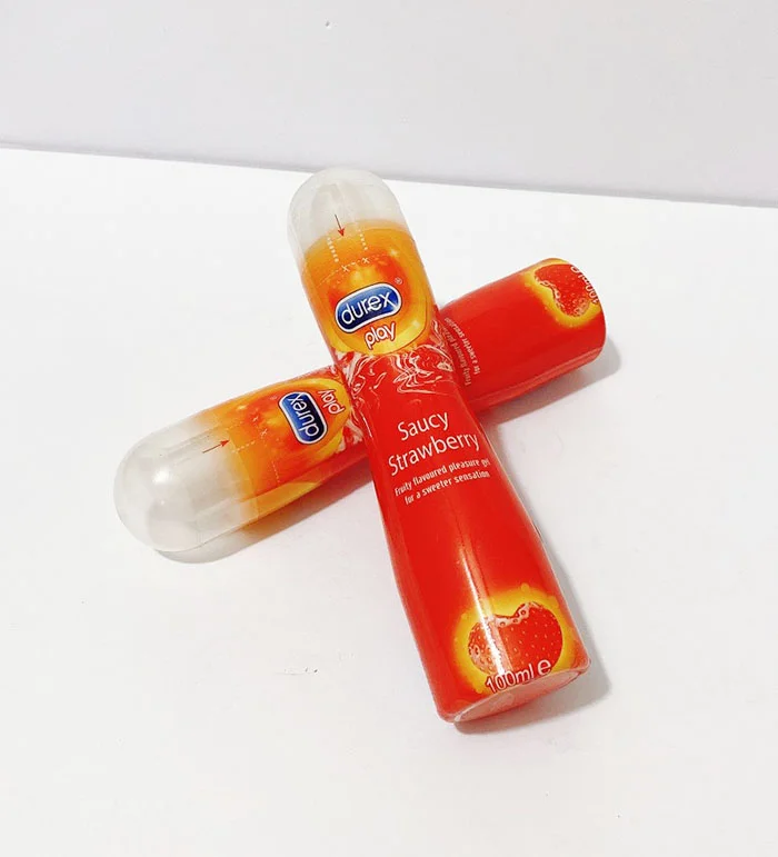 Durex Strawberry hương dâu 100ml 1