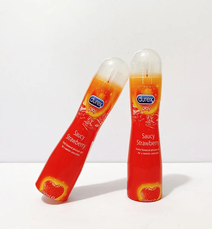 Durex Strawberry hương dâu 100ml 5