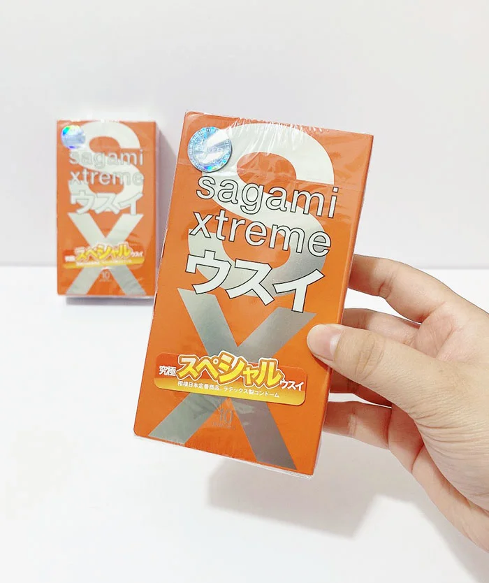 Sagami Love Me Gold Orange Box 3