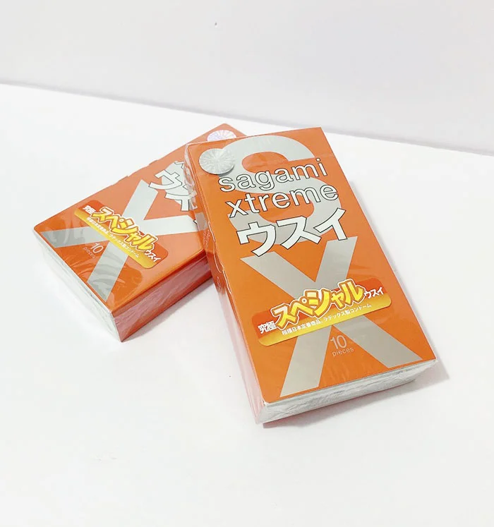 Sagami Love Me Gold Orange Box 6