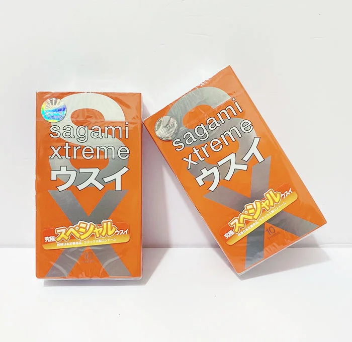 Sagami Love Me Gold Orange Box 8