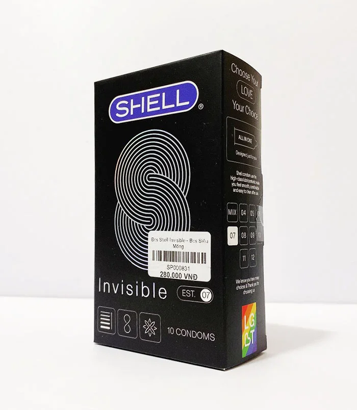 Shell Invisible 8